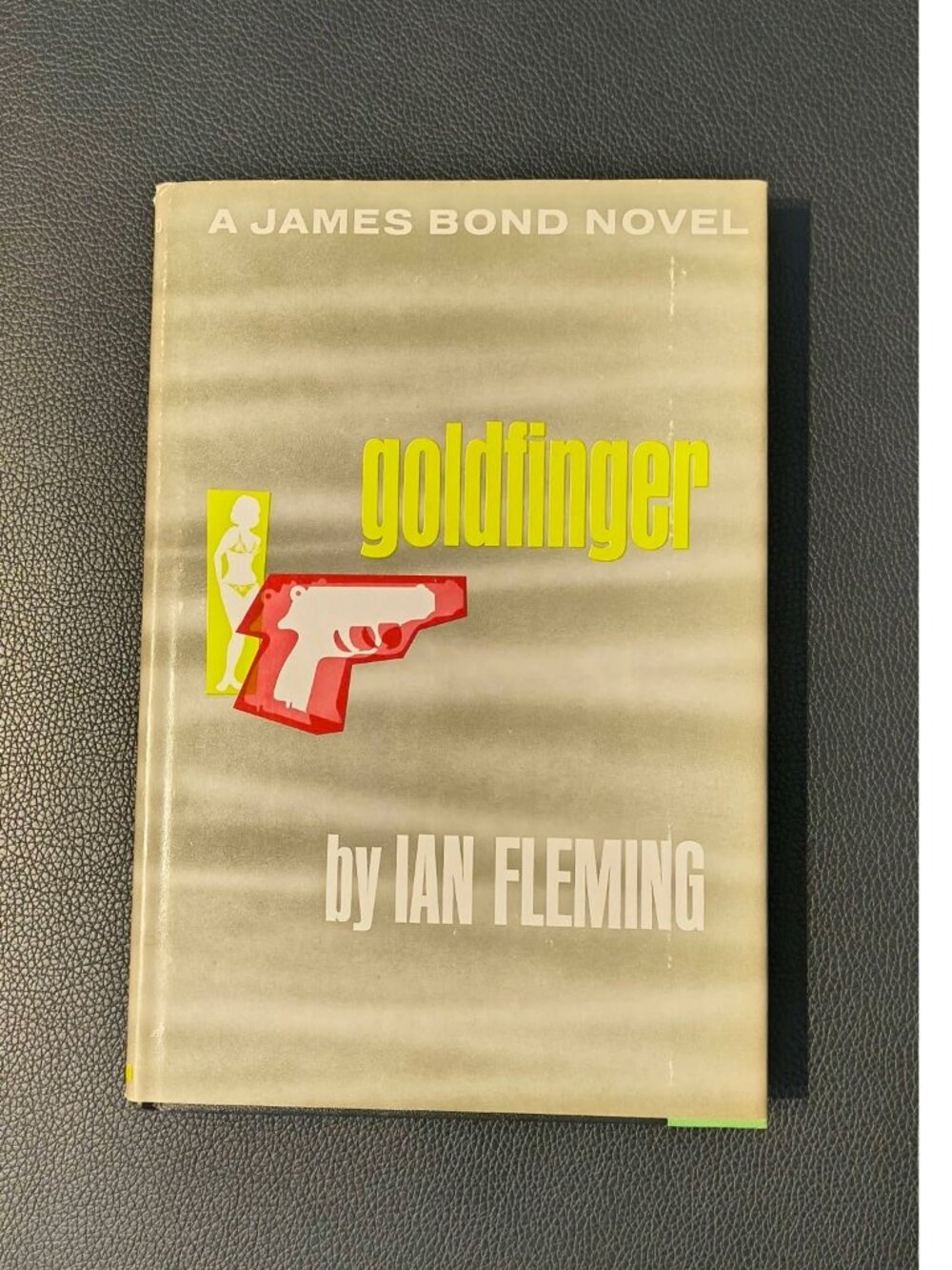 James Bond 007 Goldfinger book by Ian Fleming - 1959 - 1st US edition